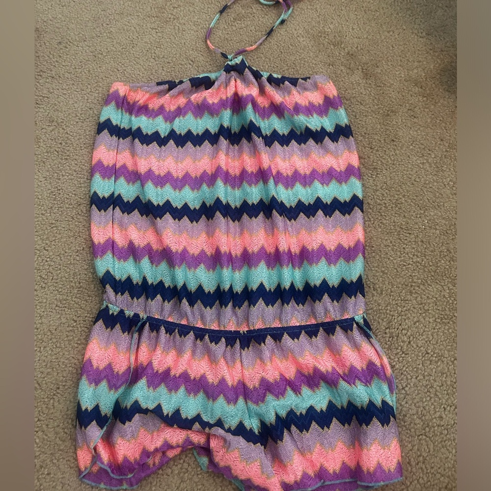 Victoria’s secret halter romper multicolor M